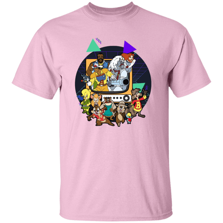 T-Shirts Light Pink / YXS TV Toons 2 Youth T-Shirt