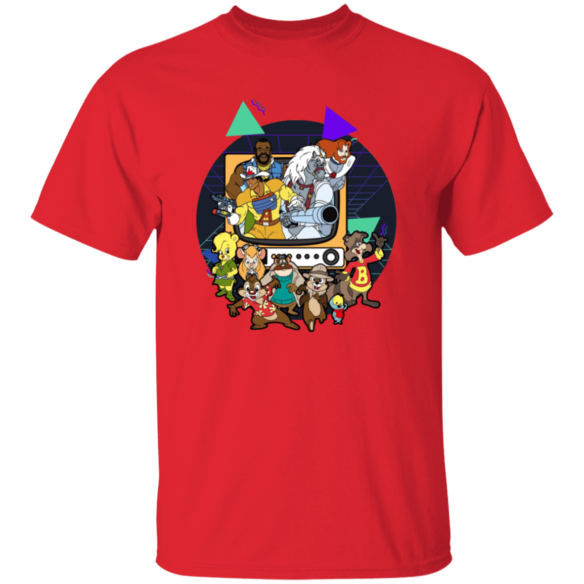 T-Shirts Red / YXS TV Toons 2 Youth T-Shirt