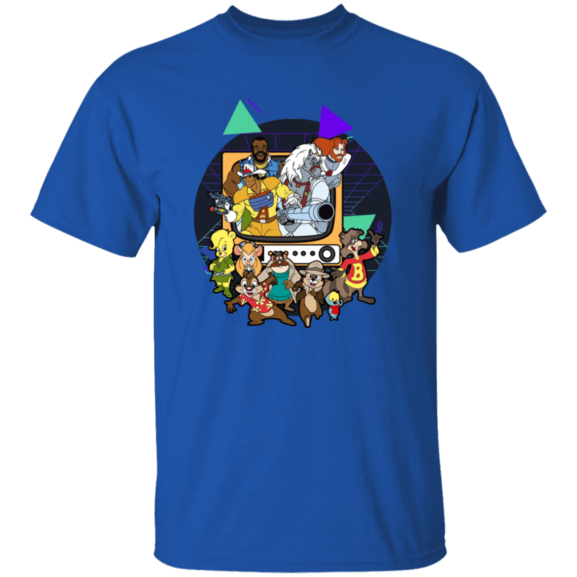 T-Shirts Royal / YXS TV Toons 2 Youth T-Shirt