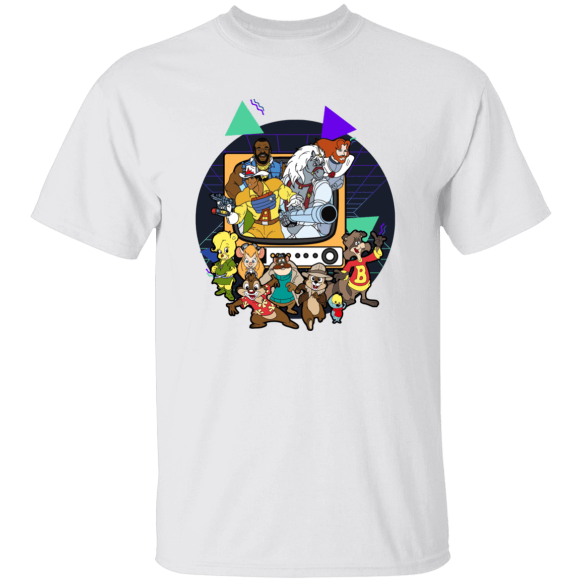 T-Shirts White / YXS TV Toons 2 Youth T-Shirt