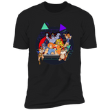 T-Shirts Black / S TV Toons 4 Men's Premium T-Shirt