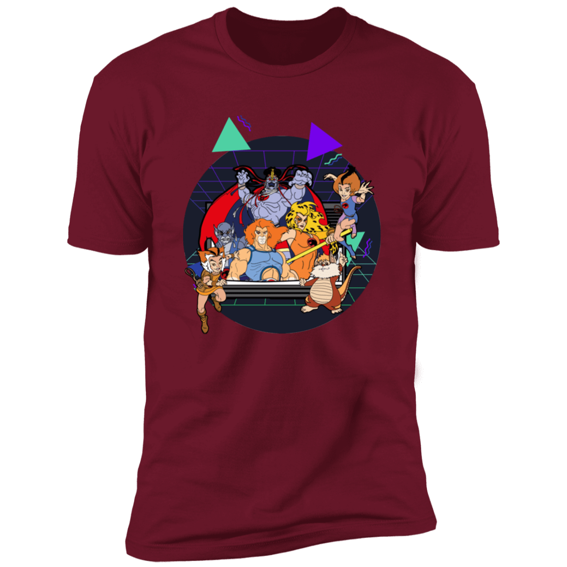 T-Shirts Cardinal / S TV Toons 4 Men's Premium T-Shirt