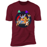 T-Shirts Cardinal / S TV Toons 4 Men's Premium T-Shirt