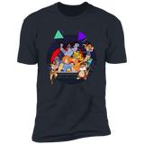 T-Shirts Indigo / S TV Toons 4 Men's Premium T-Shirt