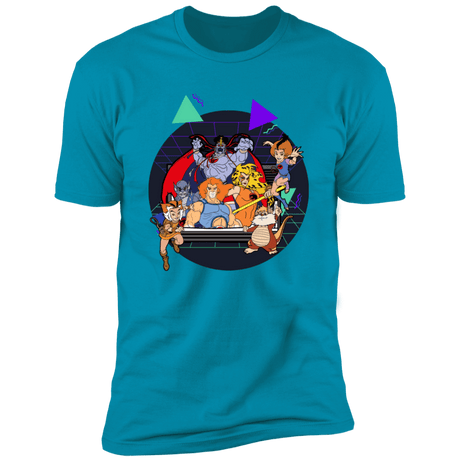 T-Shirts Turquoise / S TV Toons 4 Men's Premium T-Shirt