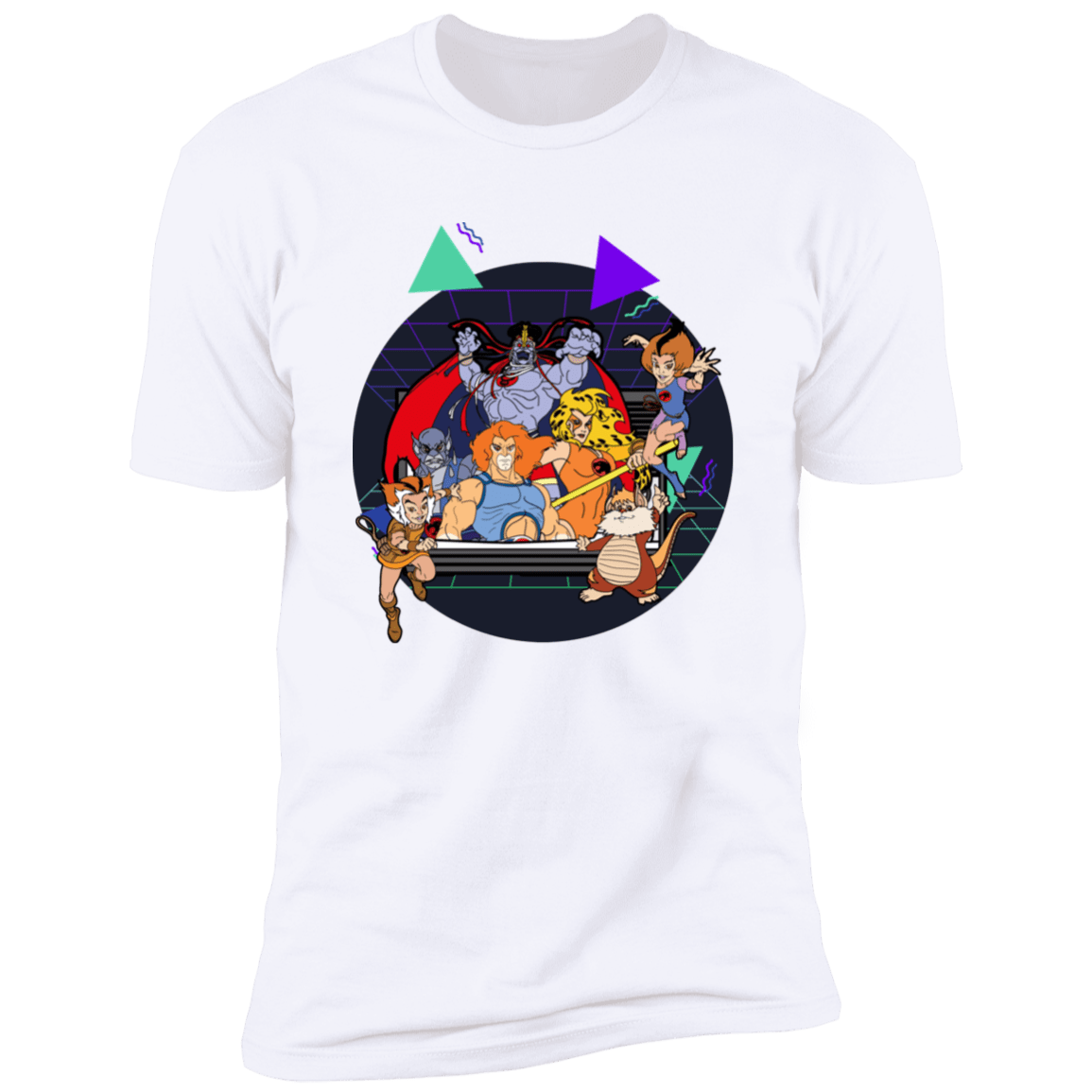 T-Shirts White / S TV Toons 4 Men's Premium T-Shirt