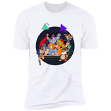 T-Shirts White / S TV Toons 4 Men's Premium T-Shirt