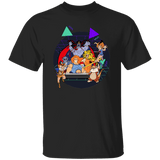 T-Shirts Black / S TV Toons 4 T-Shirt