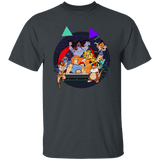 T-Shirts Dark Heather / S TV Toons 4 T-Shirt