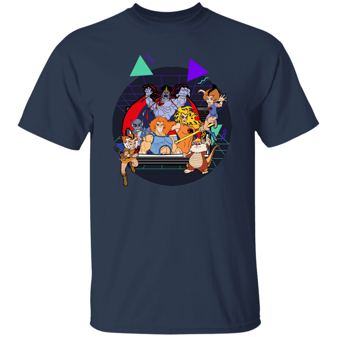 T-Shirts Navy / S TV Toons 4 T-Shirt