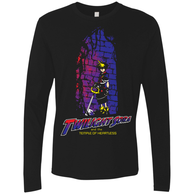 T-Shirts Black / S Twilight Sora Men's Premium Long Sleeve
