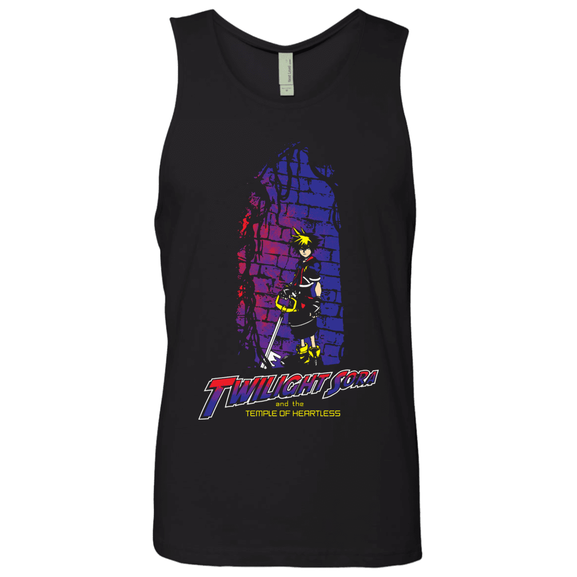 T-Shirts Black / S Twilight Sora Men's Premium Tank Top