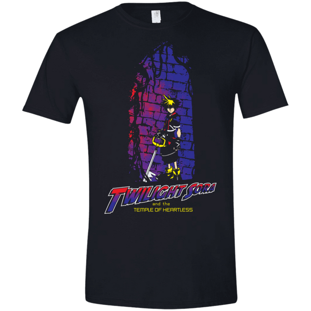 T-Shirts Black / X-Small Twilight Sora Men's Semi-Fitted Softstyle