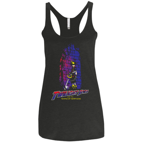 T-Shirts Vintage Black / X-Small Twilight Sora Women's Triblend Racerback Tank