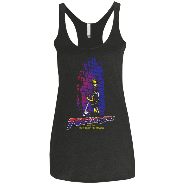 T-Shirts Vintage Black / X-Small Twilight Sora Women's Triblend Racerback Tank