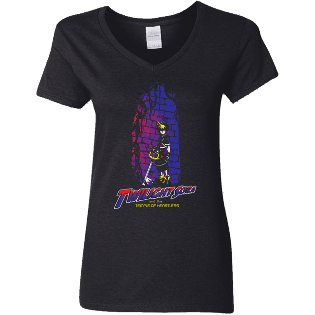 T-Shirts Black / S Twilight Sora Women's V-Neck T-Shirt