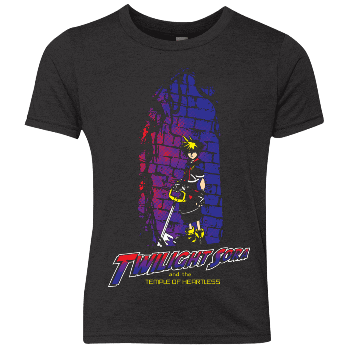 T-Shirts Vintage Black / YXS Twilight Sora Youth Triblend T-Shirt