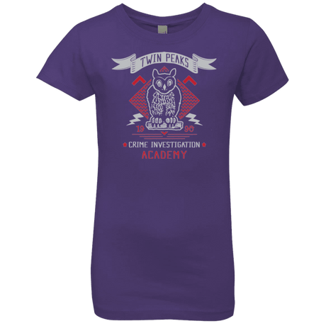 T-Shirts Purple Rush / YXS Twin Peaks Academy Girls Premium T-Shirt