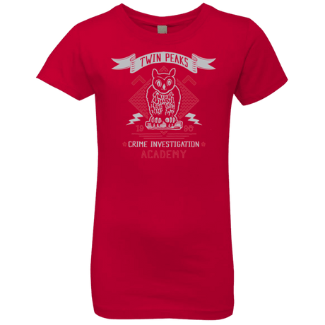 T-Shirts Red / YXS Twin Peaks Academy Girls Premium T-Shirt