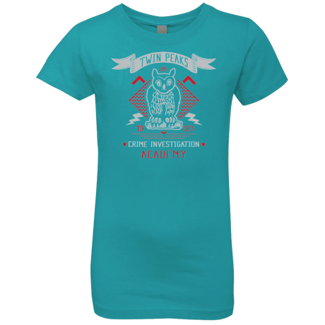 T-Shirts Tahiti Blue / YXS Twin Peaks Academy Girls Premium T-Shirt