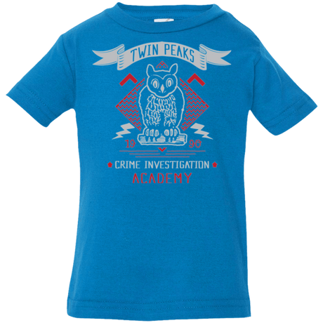 T-Shirts Cobalt / 6 Months Twin Peaks Academy Infant Premium T-Shirt