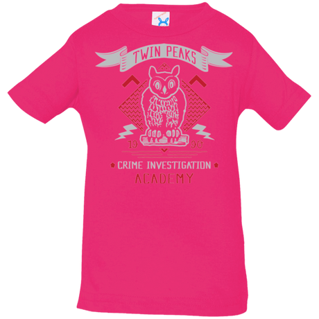 T-Shirts Hot Pink / 6 Months Twin Peaks Academy Infant Premium T-Shirt