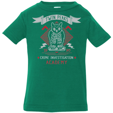 T-Shirts Kelly / 6 Months Twin Peaks Academy Infant Premium T-Shirt