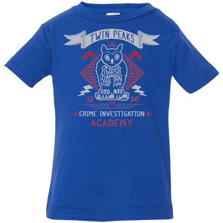 T-Shirts Royal / 6 Months Twin Peaks Academy Infant Premium T-Shirt