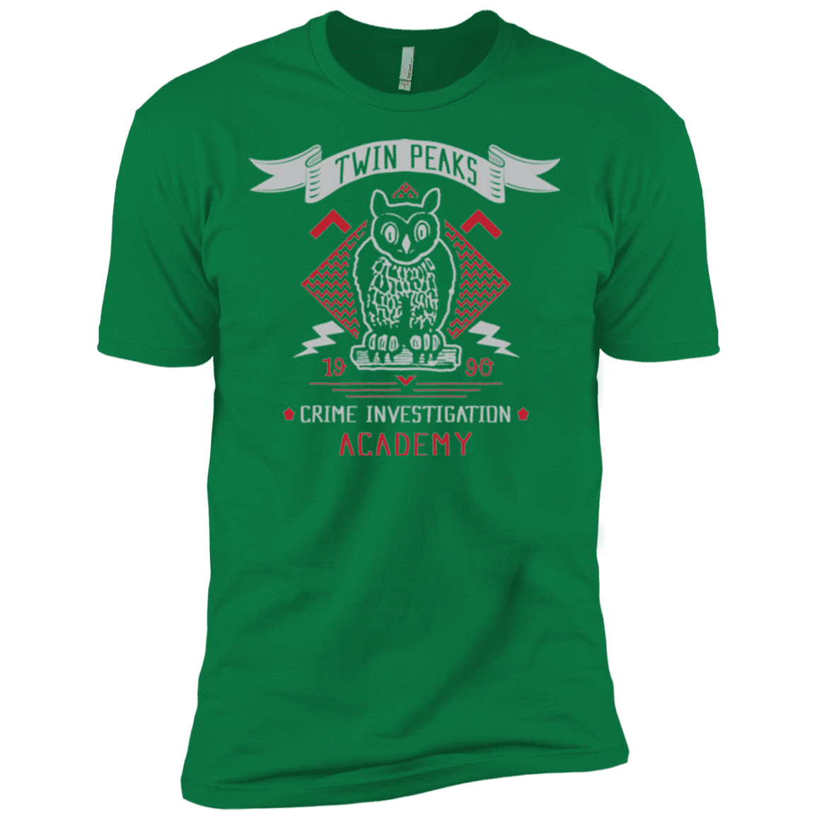 T-Shirts Kelly Green / X-Small Twin Peaks Academy Men's Premium T-Shirt