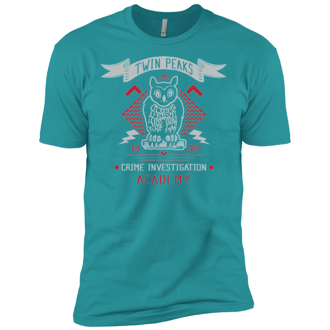 T-Shirts Tahiti Blue / X-Small Twin Peaks Academy Men's Premium T-Shirt