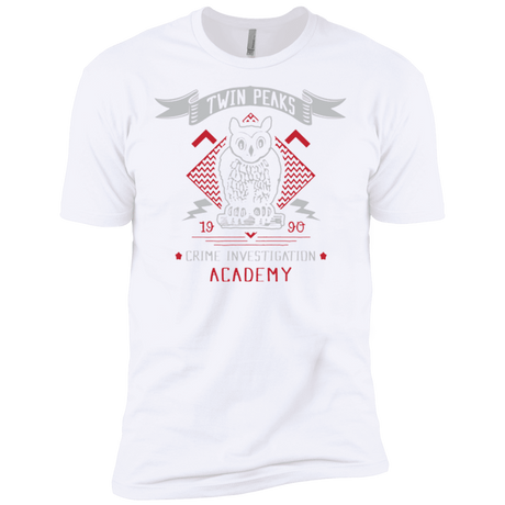 T-Shirts White / X-Small Twin Peaks Academy Men's Premium T-Shirt