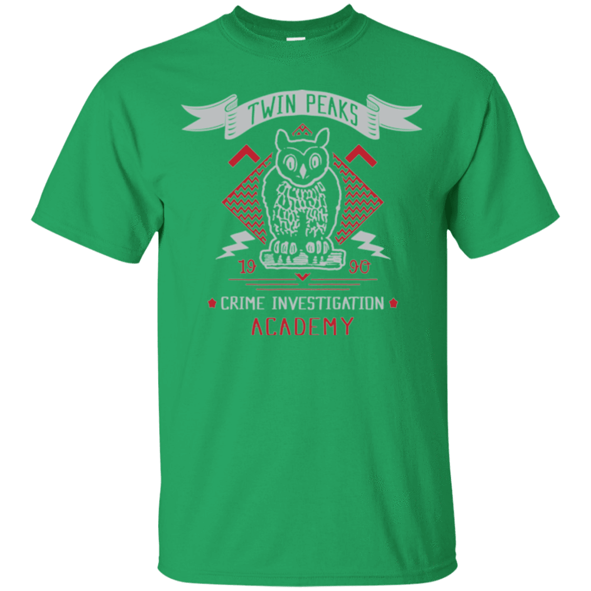 T-Shirts Irish Green / Small Twin Peaks Academy T-Shirt