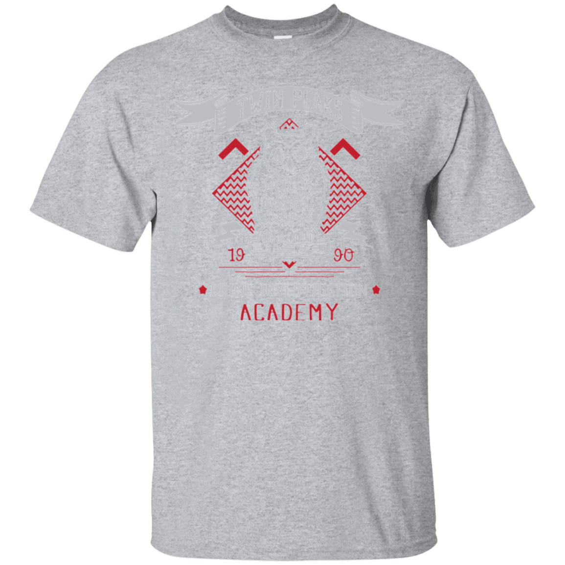 T-Shirts Sport Grey / Small Twin Peaks Academy T-Shirt