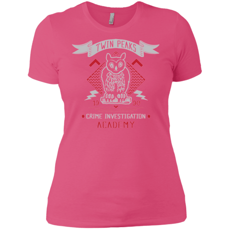 T-Shirts Hot Pink / X-Small Twin Peaks Academy Women's Premium T-Shirt
