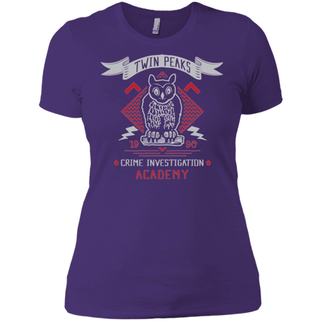 T-Shirts Purple / X-Small Twin Peaks Academy Women's Premium T-Shirt