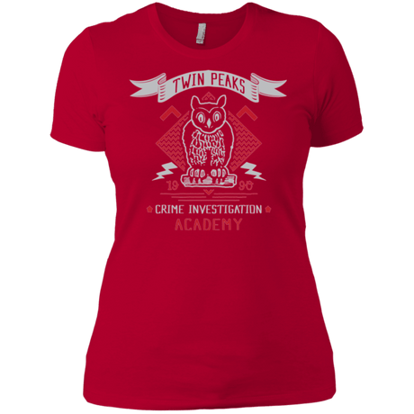 T-Shirts Red / X-Small Twin Peaks Academy Women's Premium T-Shirt