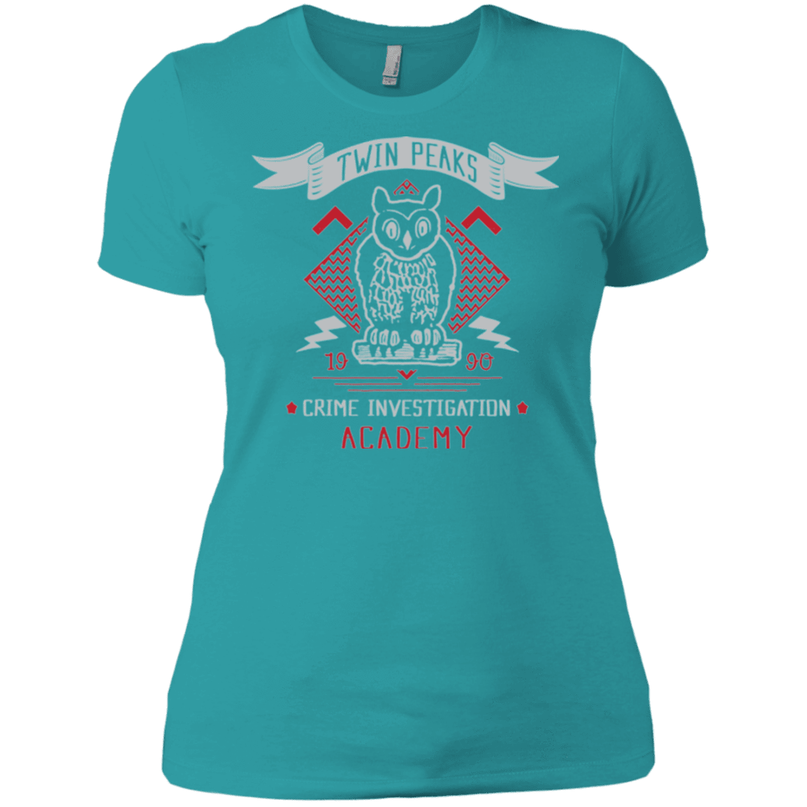 T-Shirts Tahiti Blue / X-Small Twin Peaks Academy Women's Premium T-Shirt