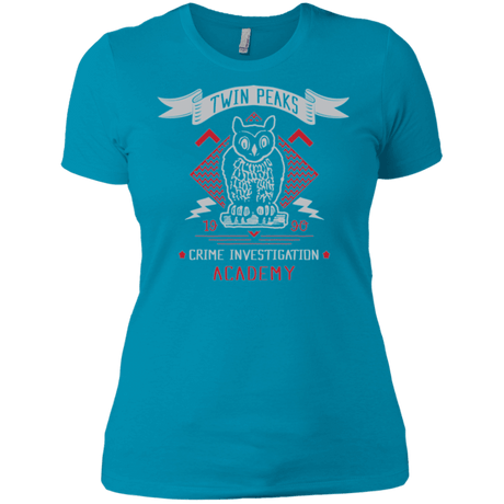 T-Shirts Turquoise / X-Small Twin Peaks Academy Women's Premium T-Shirt