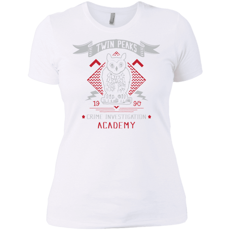 T-Shirts White / X-Small Twin Peaks Academy Women's Premium T-Shirt