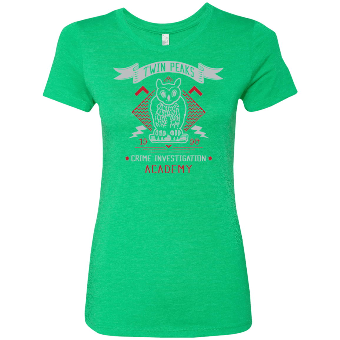 T-Shirts Envy / Small Twin Peaks Academy Women's Triblend T-Shirt