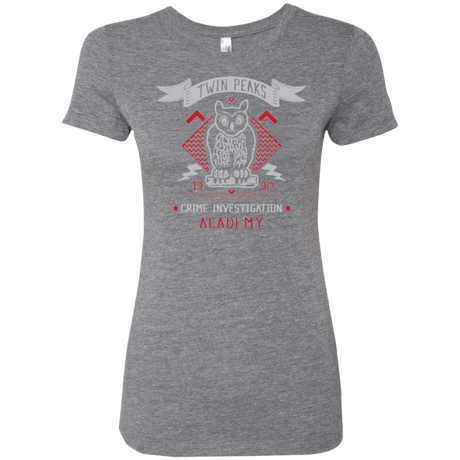 T-Shirts Premium Heather / Small Twin Peaks Academy Women's Triblend T-Shirt