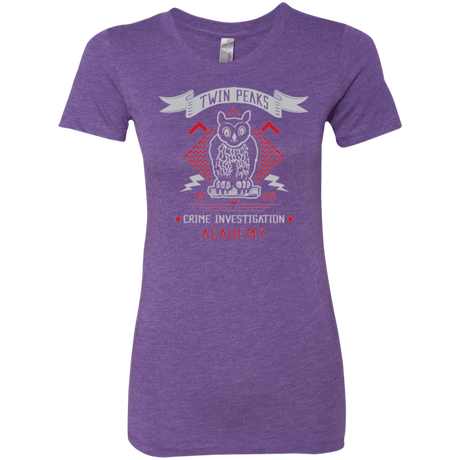 T-Shirts Purple Rush / Small Twin Peaks Academy Women's Triblend T-Shirt