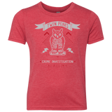 T-Shirts Vintage Red / YXS Twin Peaks Academy Youth Triblend T-Shirt