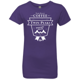 T-Shirts Purple Rush / YXS Twin Peaks Dark Roast Girls Premium T-Shirt