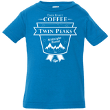 T-Shirts Cobalt / 6 Months Twin Peaks Dark Roast Infant Premium T-Shirt