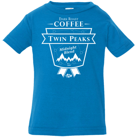 T-Shirts Cobalt / 6 Months Twin Peaks Dark Roast Infant Premium T-Shirt