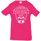 T-Shirts Hot Pink / 6 Months Twin Peaks Dark Roast Infant Premium T-Shirt