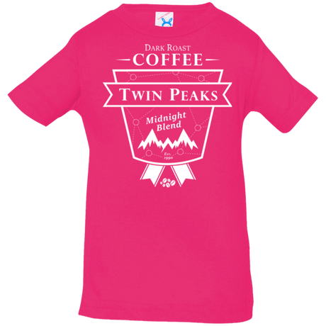 T-Shirts Hot Pink / 6 Months Twin Peaks Dark Roast Infant Premium T-Shirt