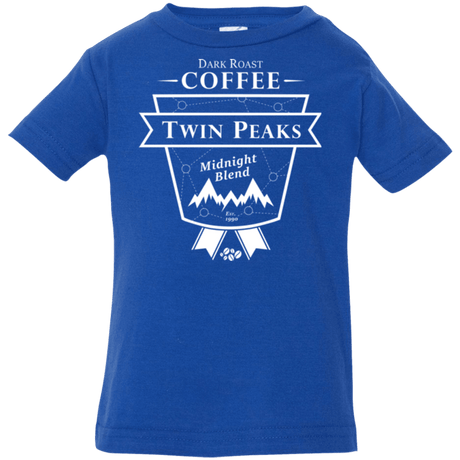 T-Shirts Royal / 6 Months Twin Peaks Dark Roast Infant Premium T-Shirt