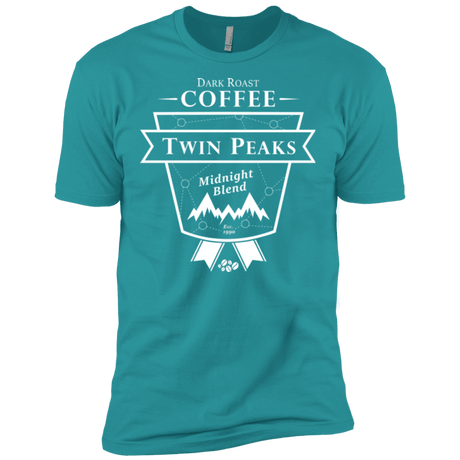 T-Shirts Tahiti Blue / X-Small Twin Peaks Dark Roast Men's Premium T-Shirt